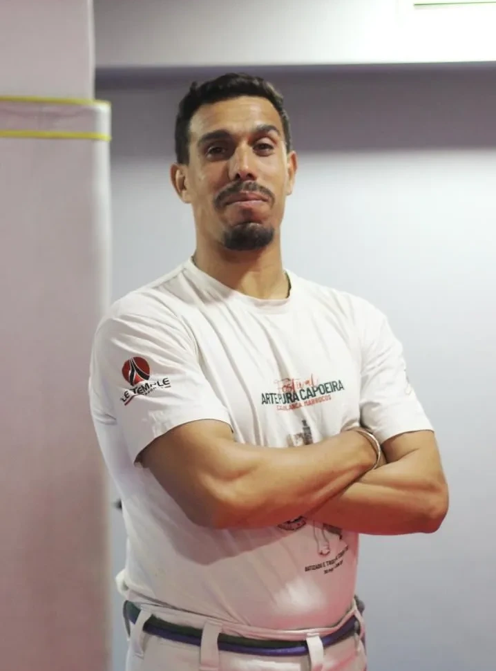 Amine El Oualidi, coach Capoeira au Temple Sports Casablanca
